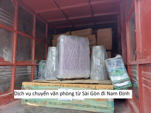 Dịch vụ chuyển văn phòng từ Sài Gòn đi Nam Định