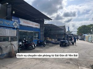 Dịch vụ chuyển văn phòng từ Sài Gòn đi Yên Bái