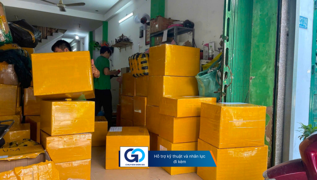 Hỗ trợ kỹ thuật và nhân lực đi kèm
