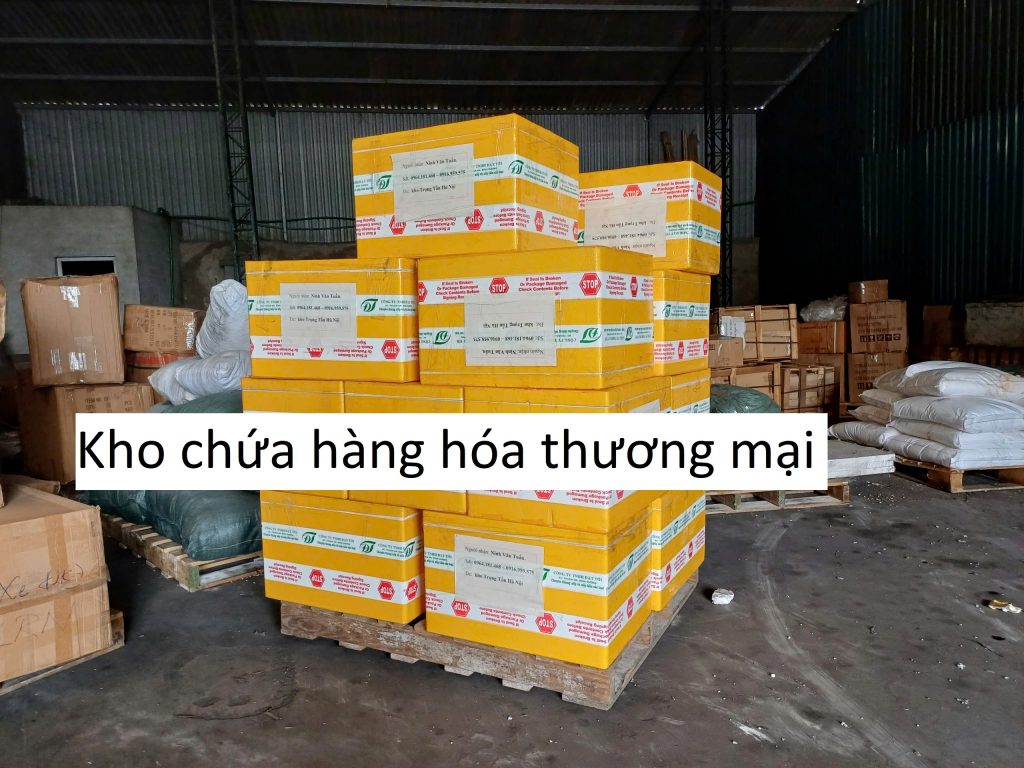Kho chứa hàng hóa thương mại