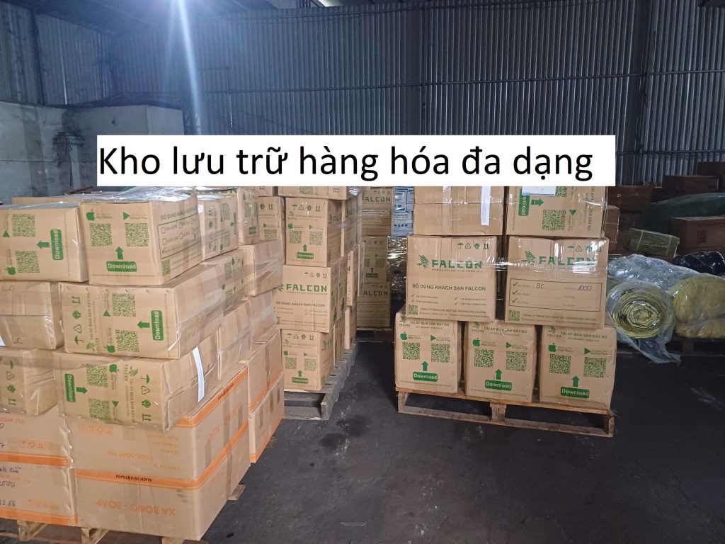 Kho lưu trữ hàng hóa đa dạng