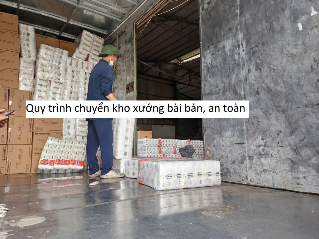 Quy trình chuyển kho xưởng bài bản, an toàn