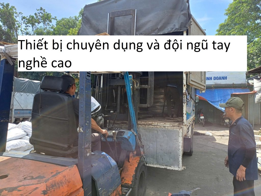 Thiết bị chuyên dụng và đội ngũ tay nghề cao