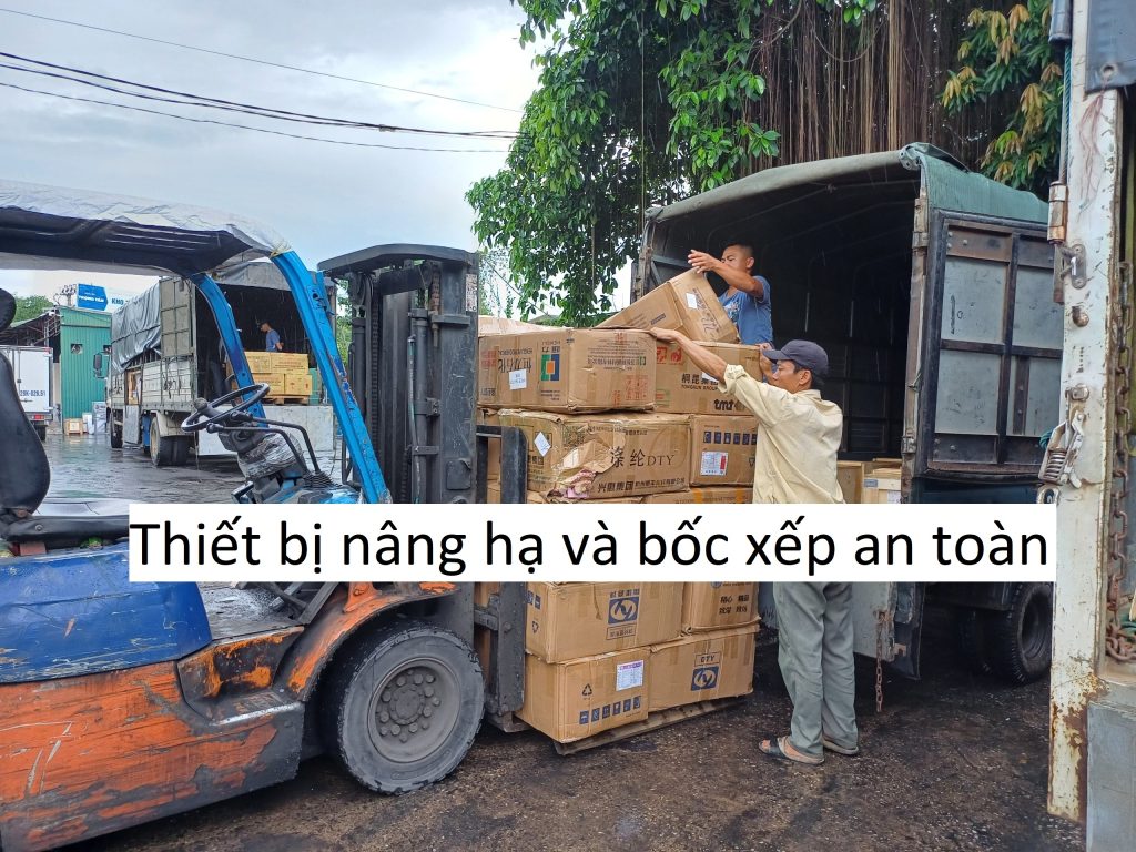 Thiết bị nâng hạ và bốc xếp an toàn