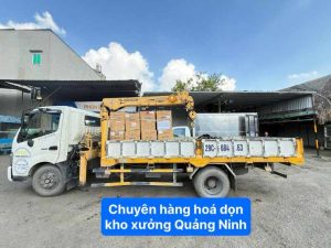 chuyên hàng hóa dọn kho xưởng Quảng Ninh