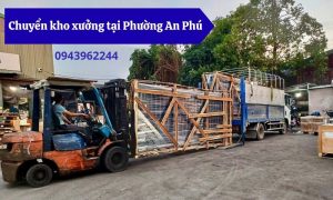 Chuyển kho xưởng tại phường An Phú
