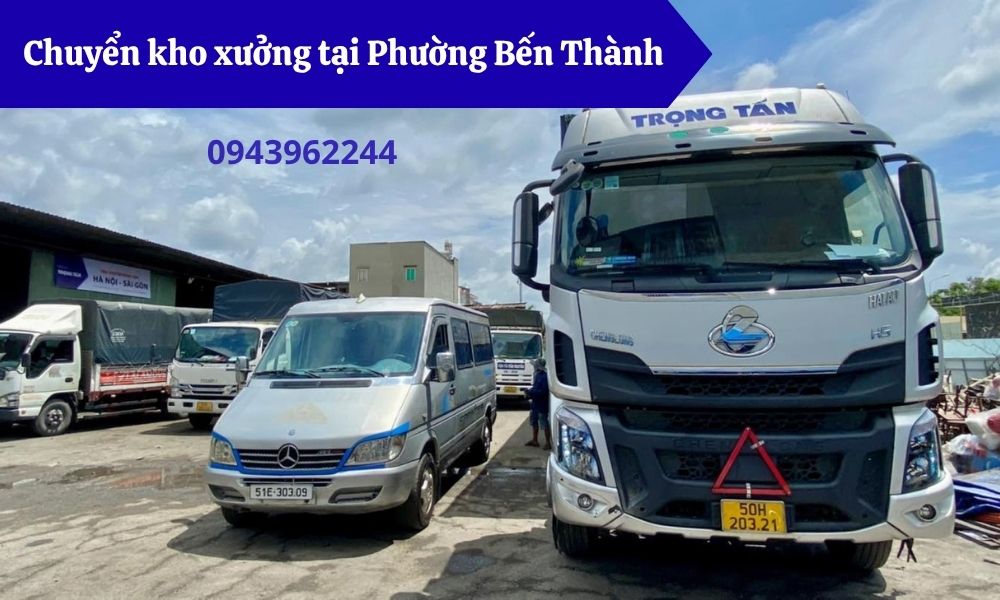 Chuyển kho xưởng tại Phường Bến Thành