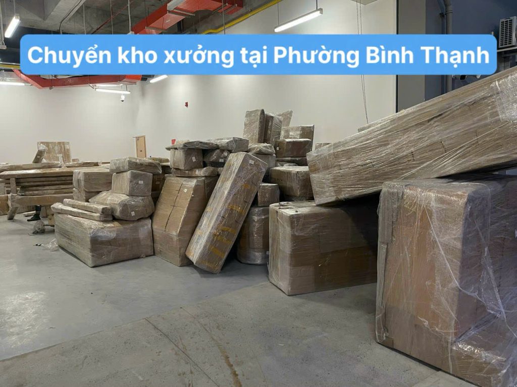 Chuyển kho xưởng tại Phường Bình Thạnh