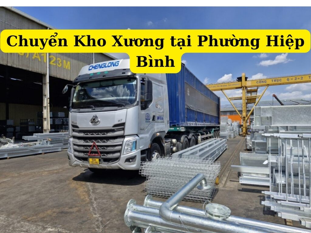 chuyển kho xưởng tại phường hiệp bình