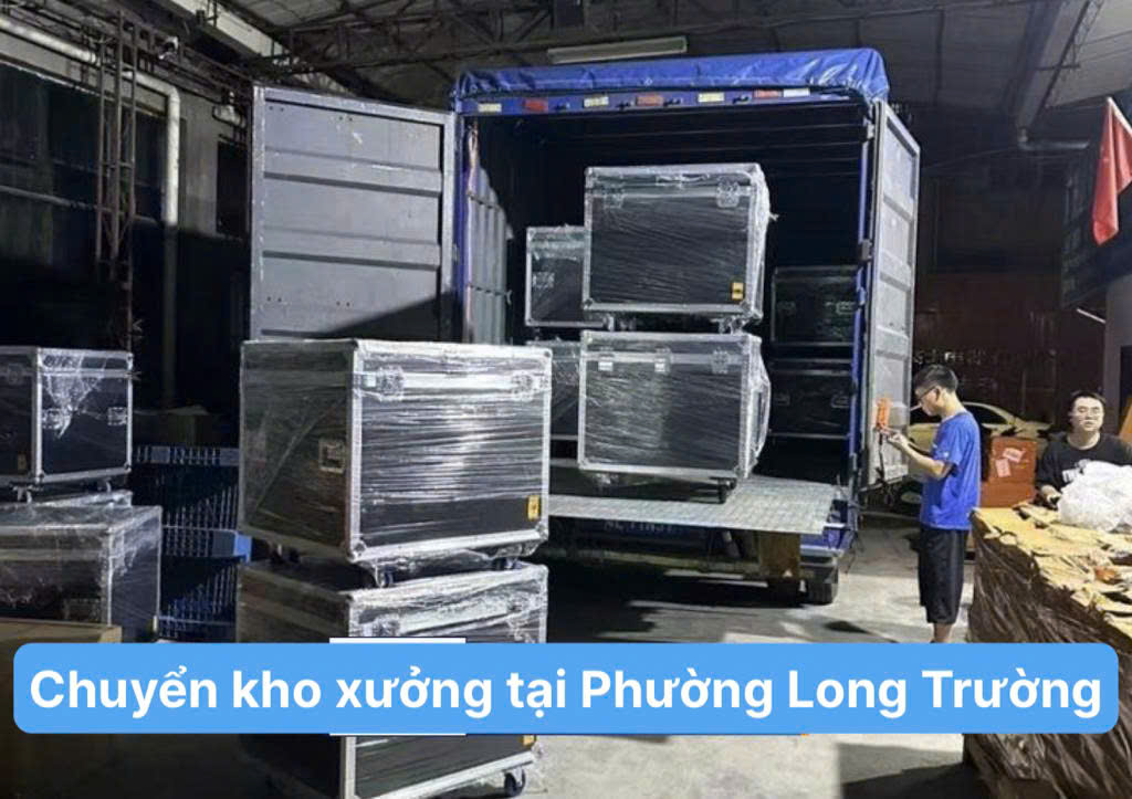 Chuyển kho xưởng tại Phường Long Trường