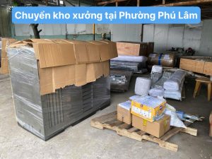 Chuyển kho xưởng tại Phường Phú Lâm