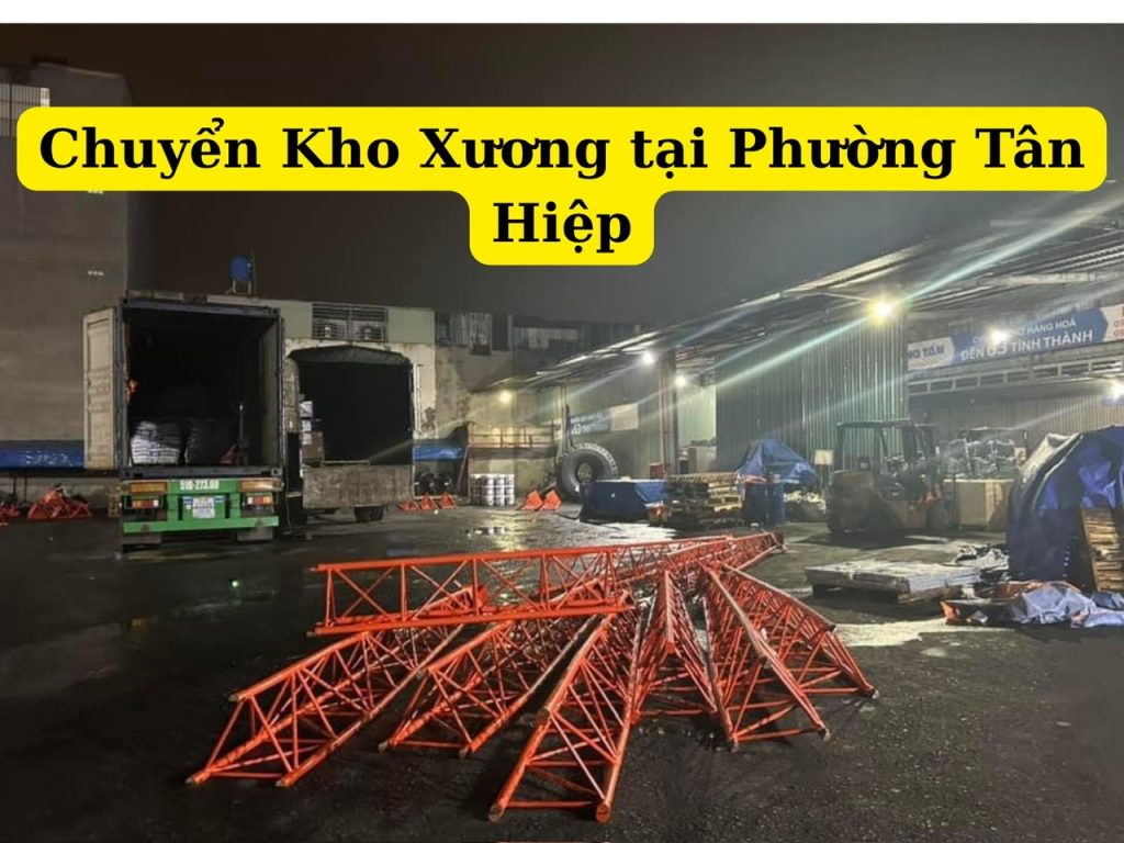 chuyển kho xưởng tại phường tân hiệp