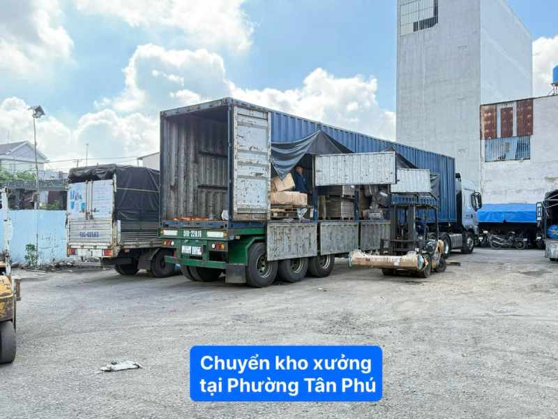 chuyển kho xưởng tại Phường Tân Phú 