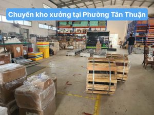 Chuyển kho xưởng tại Phường Tân Thuận