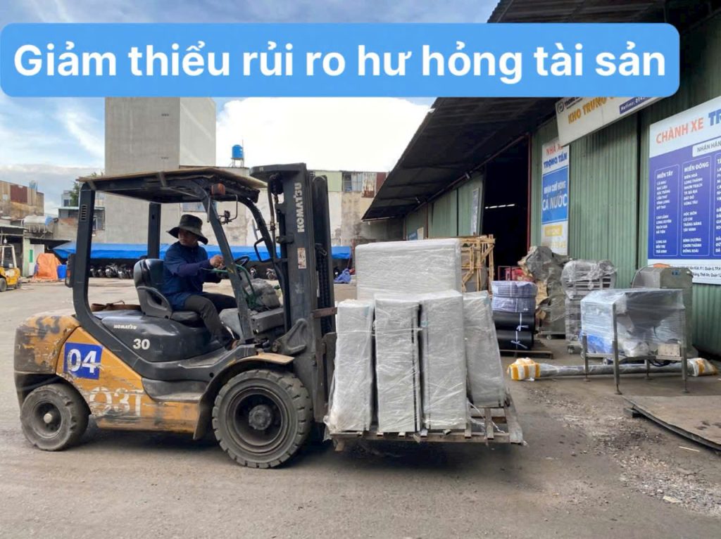 Chuyển kho xưởng tại Phường Tân Thuận