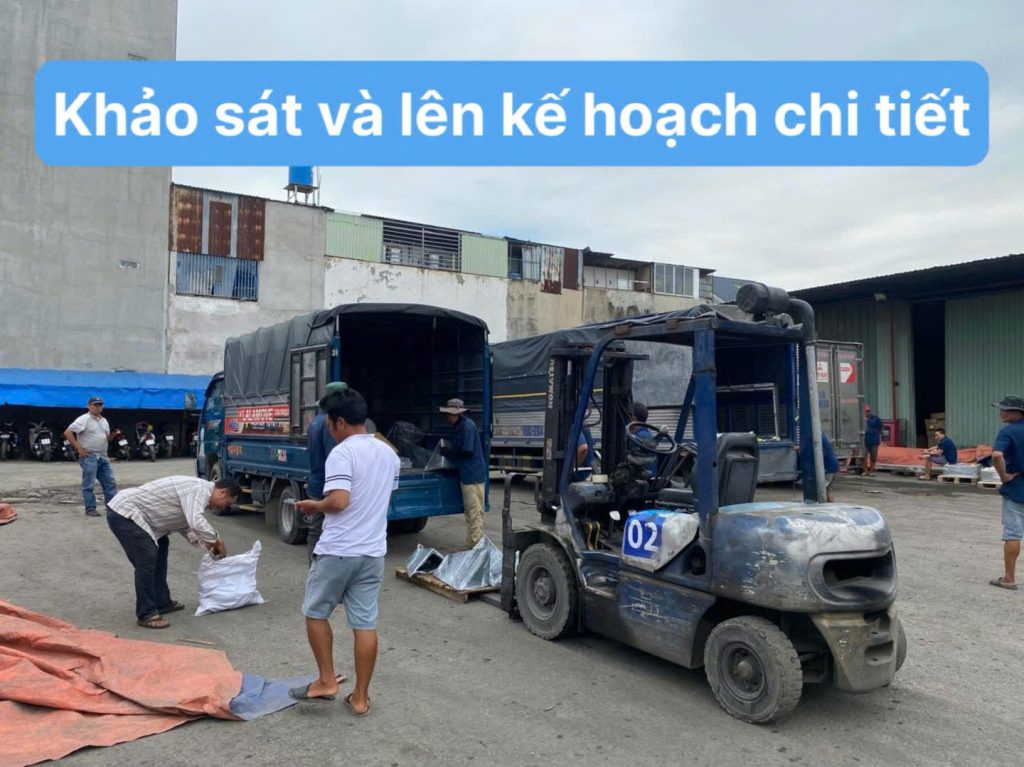 Chuyển kho xưởng tại tỉnh Bắc Kạn