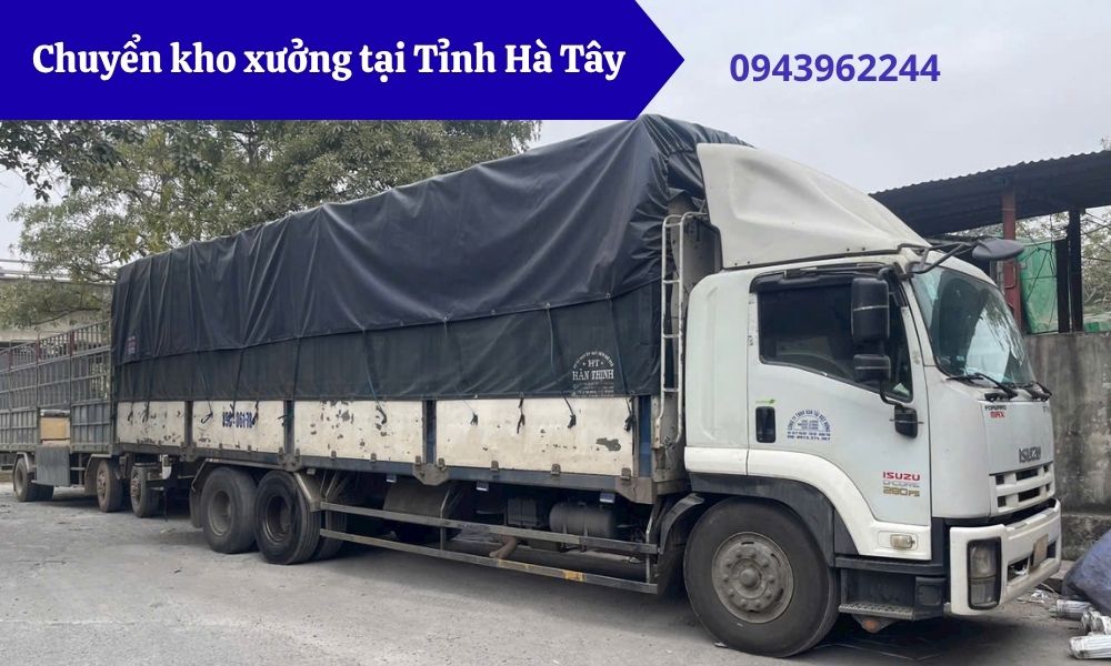 chuyển kho xưởng tại tỉnh Hà Tây