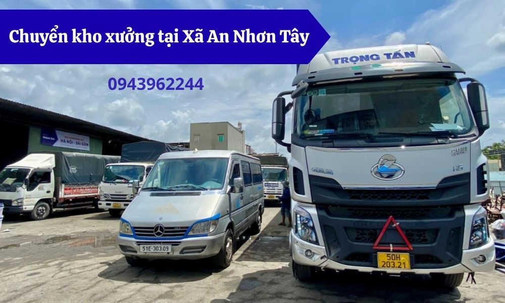 Chuyển kho xưởng tại Xã An Nhơn Tây