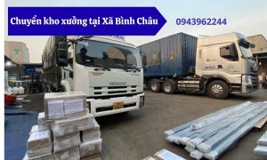Chuyển kho xưởng tại Xã Bình Châu