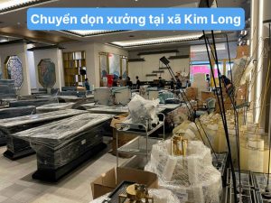 Chuyển kho xưởng tại Xã Kim Long