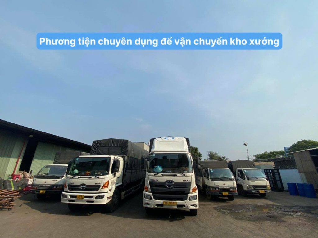 Chuyển kho xưởng tại Xã Kim Long