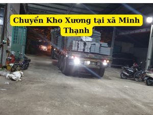 chuyển kho xưởng tại xã minh thạnh