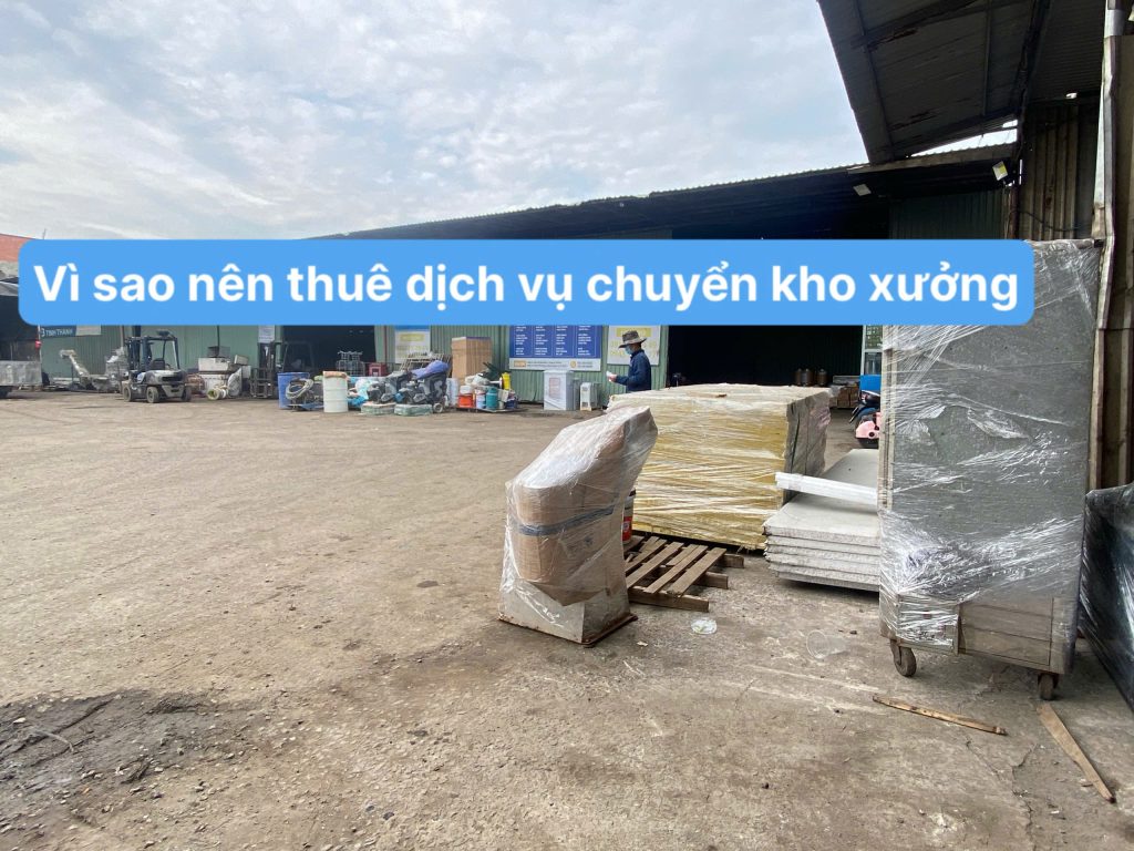 Chuyển kho xưởng từ Cần Thơ đi tỉnh Quảng Ninh