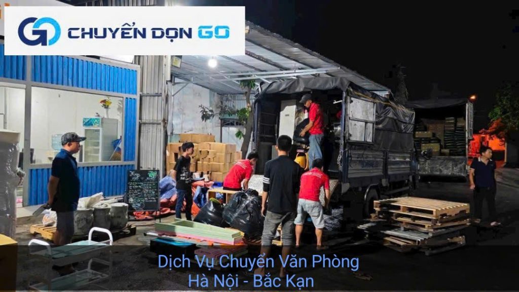 Dịch vụ chuyển văn phòng từ Hà Nội đi Bắc Kạn