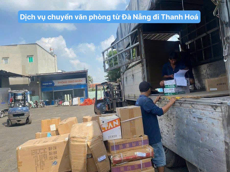 Dịch vụ chuyển văn phòng từ Đà Nẵng đi Thanh Hóa