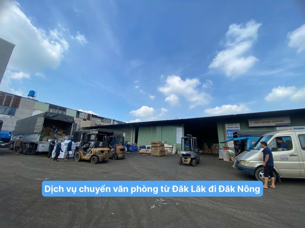 Dịch vụ chuyển văn phòng từ Đắk Lắk đi Đắk Nông