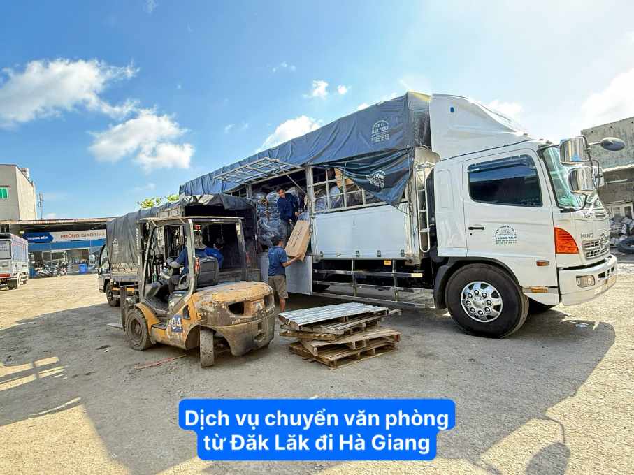 Dịch vụ chuyển văn phòng từ Đắk Lăk đi Hà Giang 