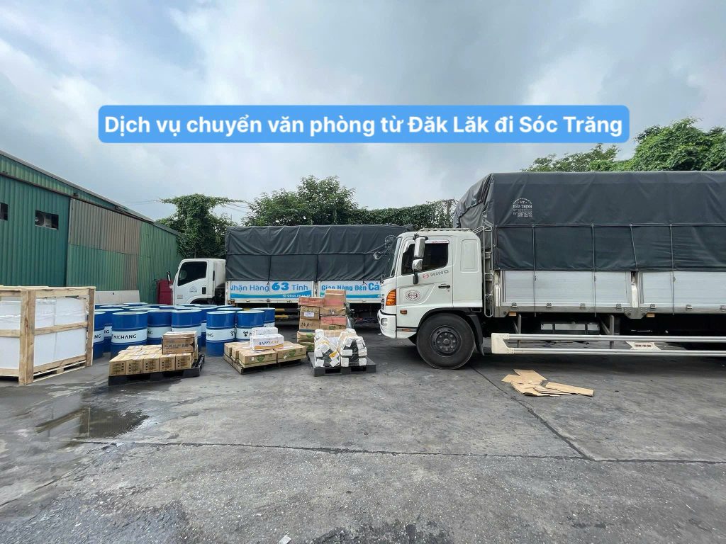 Dịch vụ chuyển văn phòng từ Đắk Lắk đi Sóc Trăng