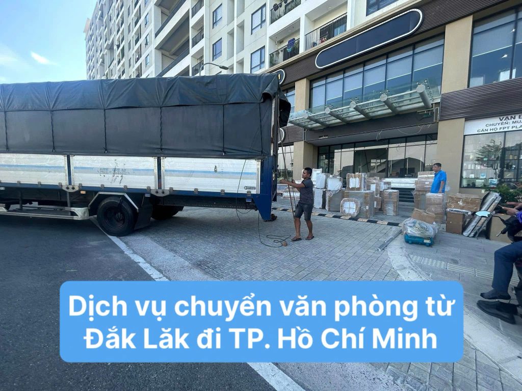 Dịch vụ chuyển văn phòng từ Đắk Lắk đi TP. Hồ Chí Minh