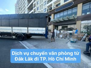 Dịch vụ chuyển văn phòng từ Đắk Lắk đi TP. Hồ Chí Minh