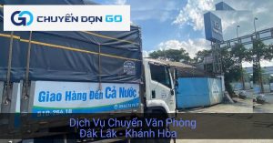 Dịch vụ chuyển văn phòng từ Đắk Lắk đi Khánh Hòa