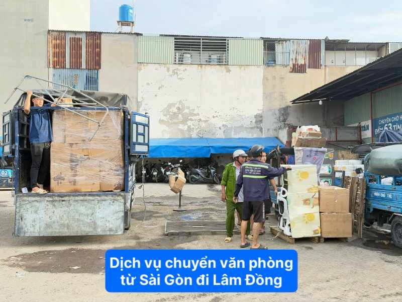 Dịch vụ chuyển văn phòng từ Sài Gòn đi Lâm Đồng