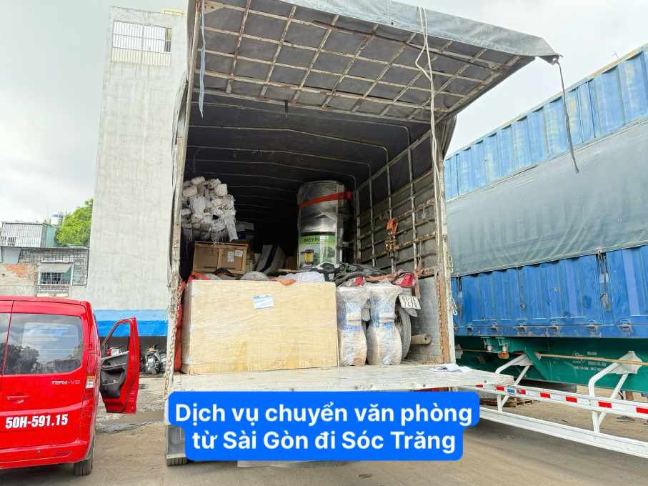 Dịch vụ chuyển văn phòng từ Sài Gòn đi Sóc Trăng