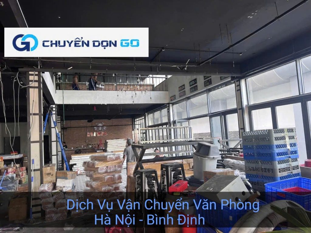 Dịch vụ chuyển văn phòng từ Hà Nội đi Bình Định