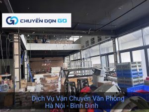 Dịch vụ chuyển văn phòng từ Hà Nội đi Bình Định