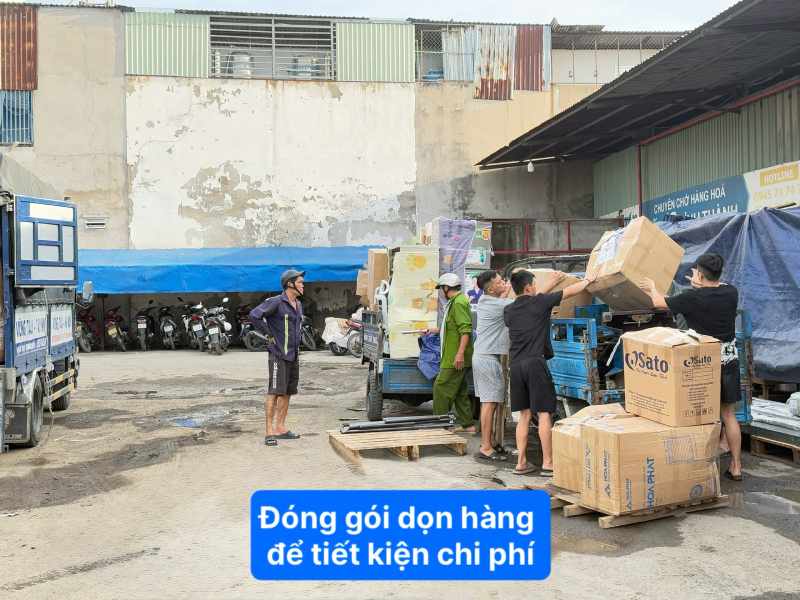 Đóng gói gọn hàng để tiết kiệm chi phí 