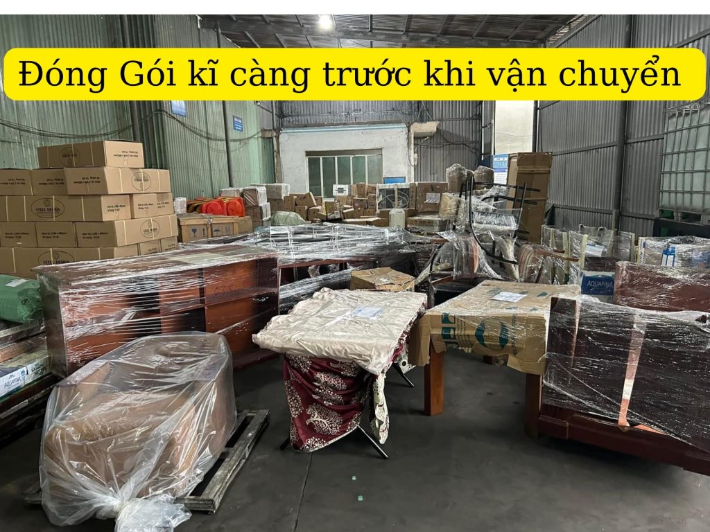 đóng gói kĩ càng trước khi vận chuyển