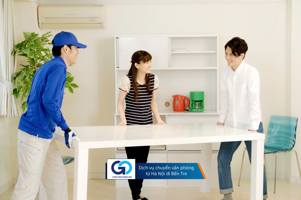 Dịch vụ chuyển văn phòng từ Hà Nội đi Bến Tre