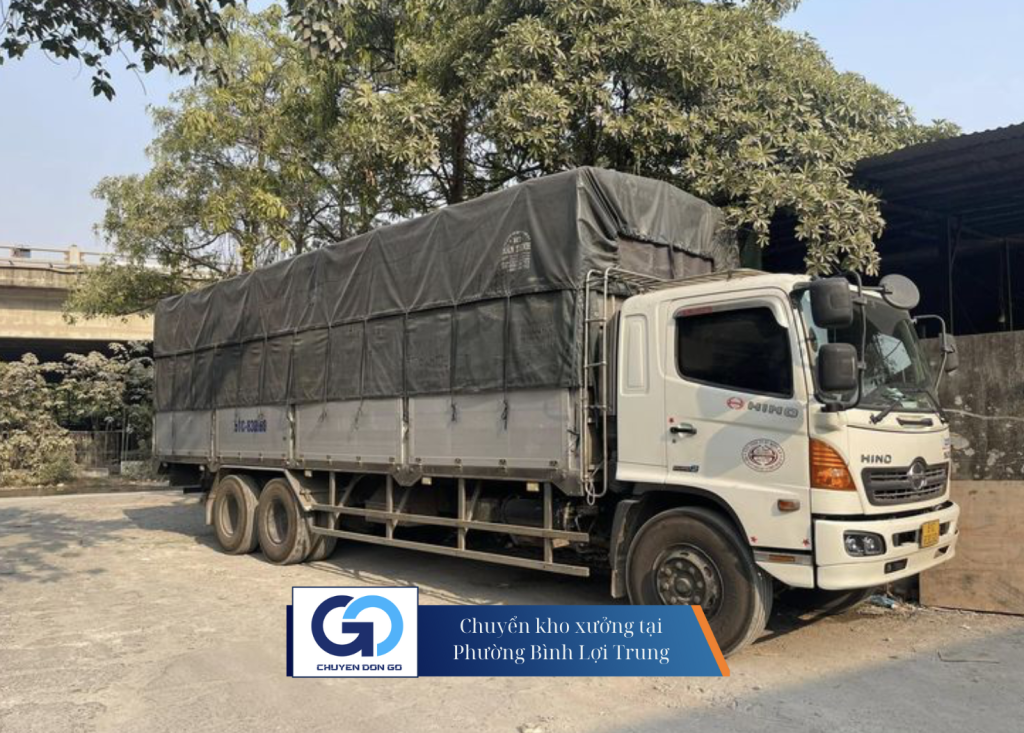Chuyển kho xưởng tại Phường Bình Lợi Trung
