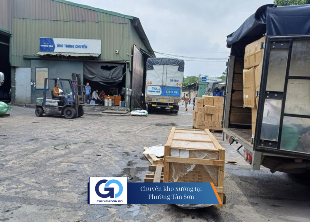 chuyển kho xưởng tại Phường Tân Sơn