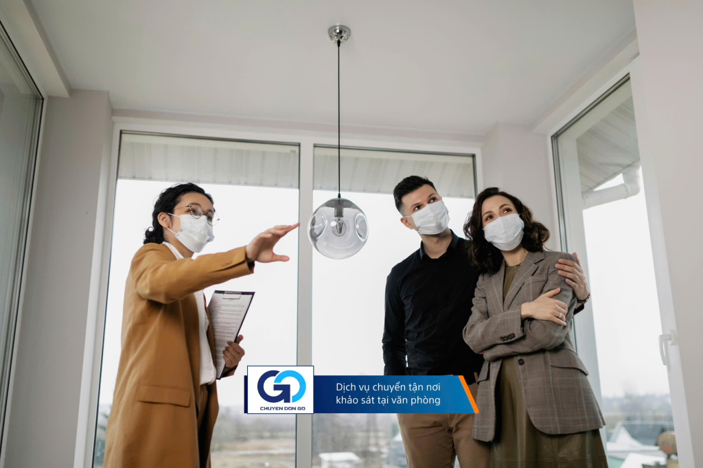 Dịch vụ chuyển tận nơi – khảo sát tại văn phòng