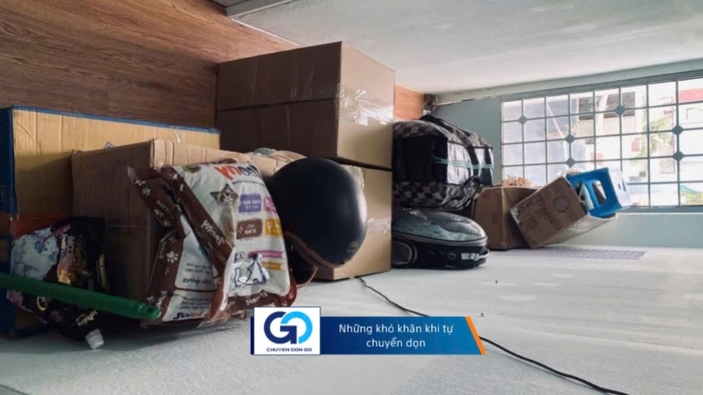 Những khó khăn gì khi tự chuyển dọn