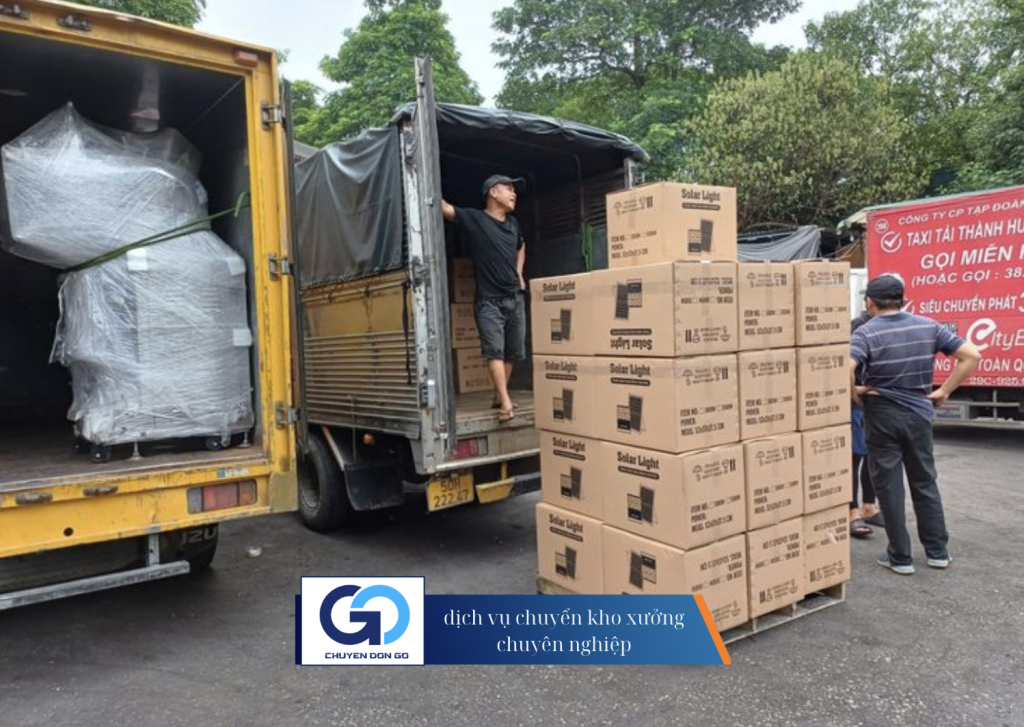 Chuyển kho xưởng tại Phường Sài Gòn