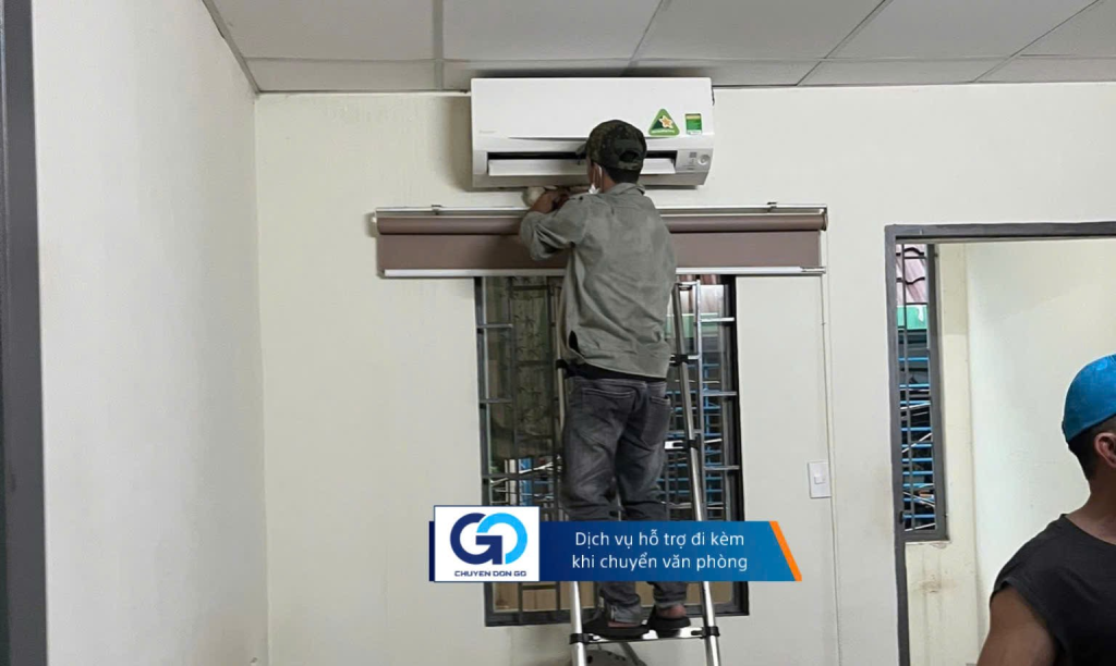 Dịch vụ hỗ trợ đi kèm khi chuyển văn phòng