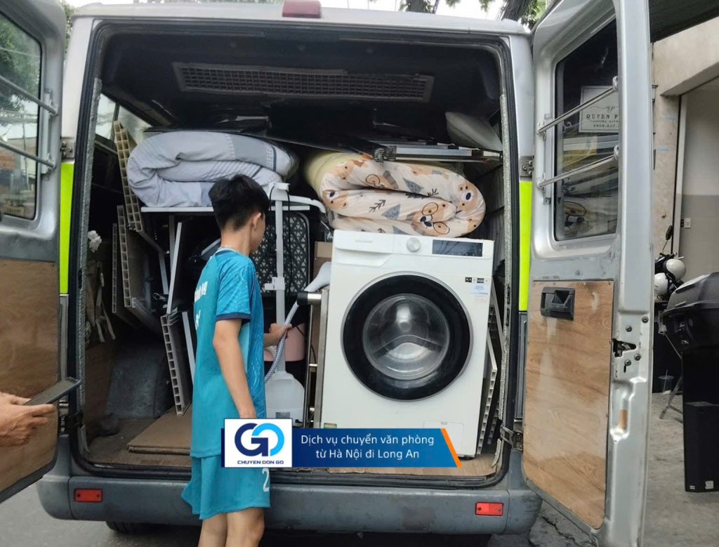 Dịch vụ chuyển văn phòng từ Hà Nội đi Long An