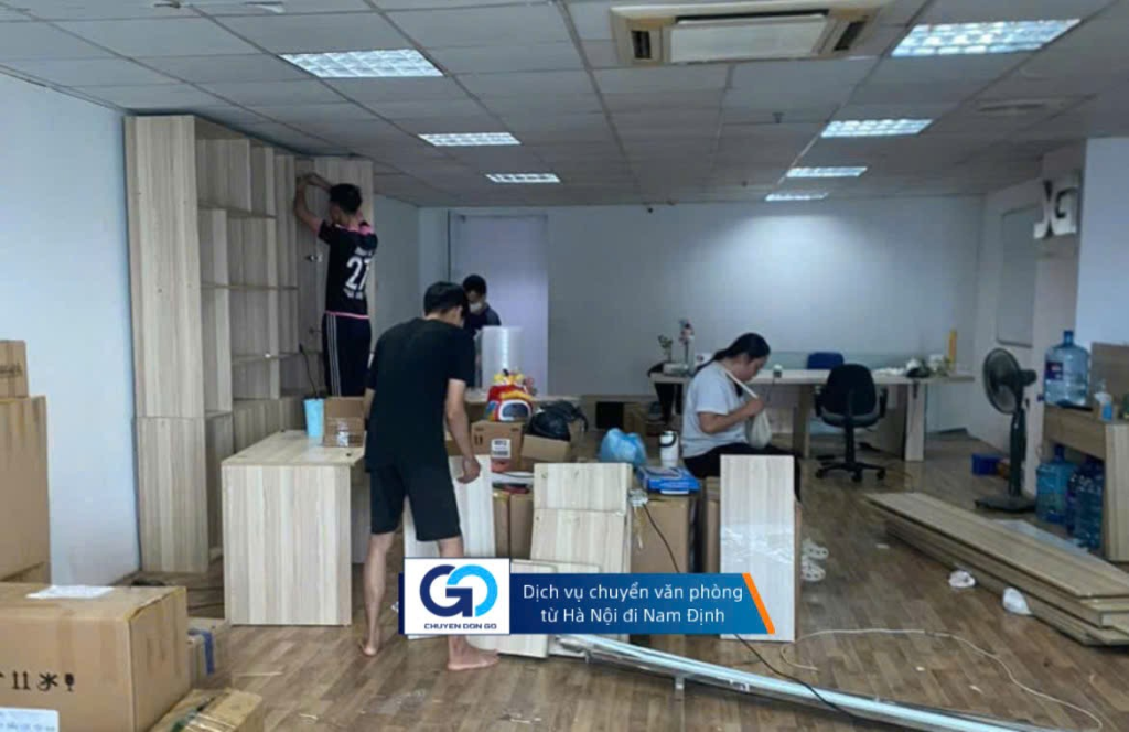 Dịch vụ chuyển văn phòng từ Hà Nội đi Nam Định